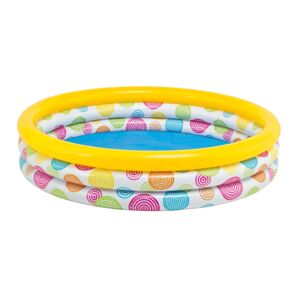 Intex Inflatable Rainbow Kiddie Pool Multicolor 330 Liter Intex Inflatable Rainbow Kiddie Pool Multicolor 330 Liter